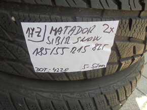 Matador Sibir Snow 185/55 R15 č.17z - 2