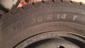 Sada kolies 165/70 r14 - 2