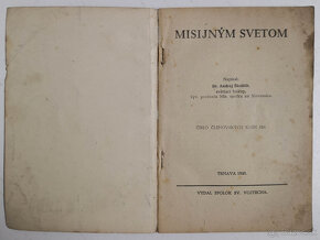 Misijným svetom 1940 - 2