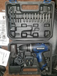 Einhell BT-CD 12-2 Li Set akku vŕtačka, skrutkovač, uťahovák - 2