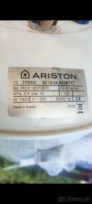 Predám elektrický bojler Ariston 120 l - 2