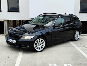 BMW 330D Touring E91 - Black, Navi Pro, Manual 6st. RWD - 2