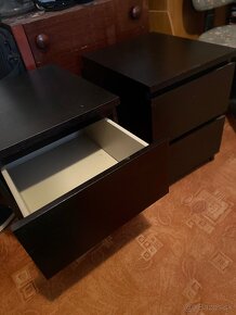 2x Nočný stolík Ikea Malm - 2