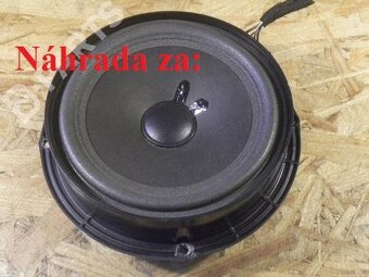 Sada repro do dveri + redukcie pre VW Golf, Passat, Seat... - 2