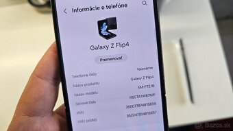 Samsung Galaxy Z Flip 4 - po reklamácii, nový lcd, nové bat. - 2