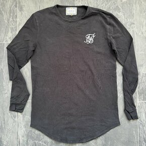 SIKSILK | Dlhé tričko | Čierna | S - 2