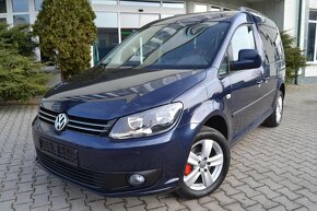 VW CADDY 2.0 TDI BLUEMOTION, 7-MIESTNE, ALU R16, ŤAŽNÉ,FÓLIE - 2