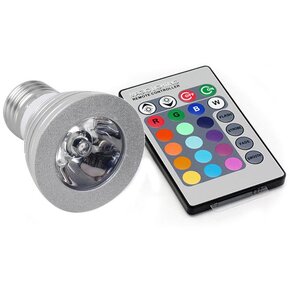 rgb led ziarovka - 2