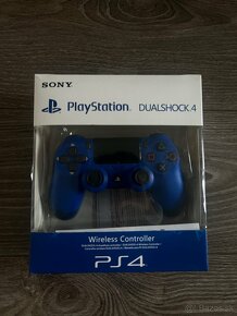 Playstation 4 PS4 dualshock ovládač modrý nový nerozbalený - 2