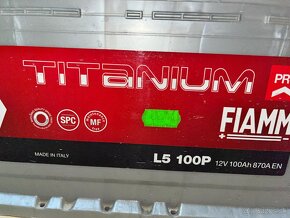 Autobateria FIAMM L5 100P 12V 100Ah 870A EN - 2