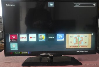 Predám FullHD SMART TV Philips 32PFT5300 (81cm) wifi - 2