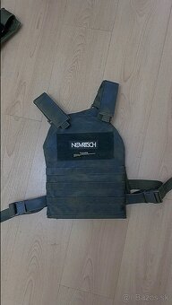 Predam airsoft plate carrier od green / grey - 2