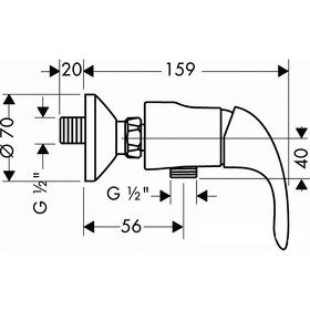 Vodovodná batéria Hansgrohe Focus E - Nová - 2