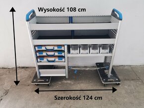 Autoservisný regál servisná nadstavba dielenský SORTIMO - 2