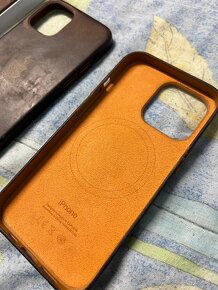 Originál Apple Leather Case iPhone 13 Pro - 2