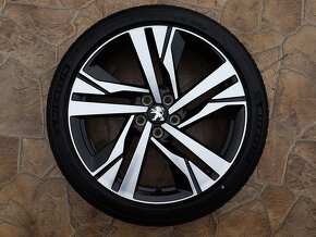 19" Alu kola 5x108 PEUGEOT 508 SW LETNÍ BiCOLOR  - 2