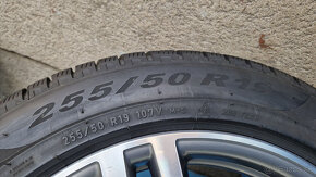 Sada kolies BMW X6, pneumatiky 255/50R19 - 2