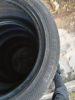 Predám letné pneumatiky Barum Bravuris 225/45R17 91y - 2