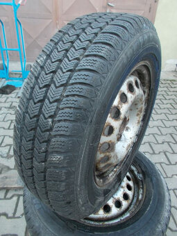 Plechové disky VW T4 + 195/70R15 - 2