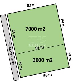 Na predaj pozemok Partizánske 10 000 m2 určený na... - 2