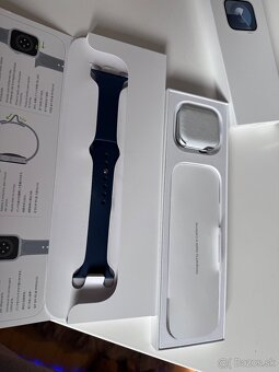 Predam Apple Watch S9 41mm Silver AI St. Blue SB ML - 2