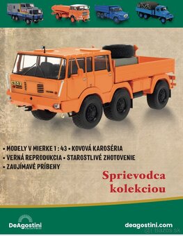 Model TATRA 813 v mierke 1:43 - 2