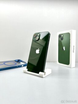 iPhone 13 GREEN ORIGINÁL STAV PRÍSLUŠENSTVO - 2