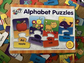 Angličtinu Alphabet Puzzles - 2