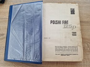 POLSKI FIAT 125p 1300.1500 - katalóg náhradných dielov. - 2