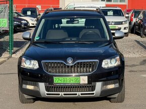 ► ŠKODA YETI 2,0 TDI 4x4- TOP STAV, NEZAV. TOPENÍ,NAVI ◄ - 2