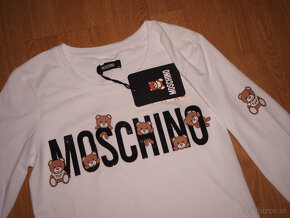 Moschino dámske tričko biele - 2