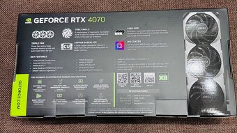 MSI GeForce RTX 4070 VENTUS 3X E1 12G OC - 2