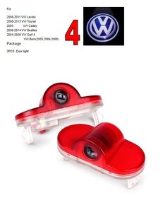 Predám VW, Skoda, Bmw, Audi led logo projektor - 2