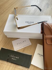 Celine zlaté Okuliare s komplet balením - 2