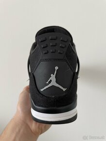 Predám Jordan 4 black canvas - 2