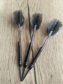 Šipky steel Gary Anderson Phase 6 Noir 25g - - 2