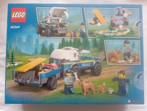 LEGO City 60369 NOVÉ - Mobilné cvičisko pre policajné psy - 2