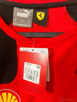 Ferrari tričko, Puma, Tím, Červená, 2023 Original - 2