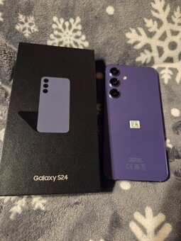 Samsung S24 5g Duos cobalt violet fialový 8gb ram 256gb pamä - 2