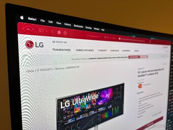 Monitor 39,7" LG UltraWide 40WP95CP-W (v záruke) - 2