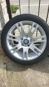 BMW M hlinikove disky r17 s letnymi pneu - 2