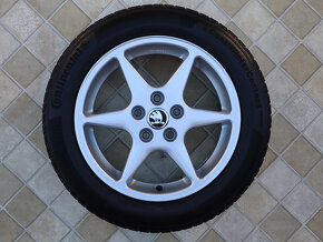 16" Alu kola = 5x112 = ŠKODA – ZÁNOVNÍ ZIMNÍ 205/55R16 - 2