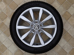 17" Alu kola = 5x112 = VW GOLF 5 6 7 – DIJON – ZIMNÍ MICHELI - 2