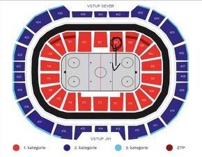 NHL GLOBAL SERIES praha 5.10.2024 (top sekt.102) - 2