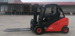 LINDE H35D-01 triplex, svírací vidle 1,9 m s bočním posuvem - 2