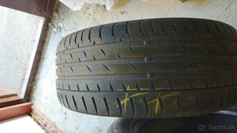 Predám pneumatiky ContiSportContact 3 . 255/55R18 3KS - 2