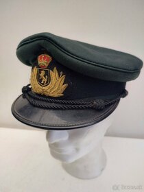 Starožitné originálne vojenské čiapky lekárov - obdobie 1900 - 2