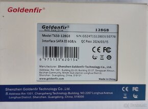 SSD 128 GB - novy - 2