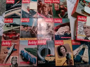 Hobby das magazin der technik rocnik 1953,1954,55,56 - 2