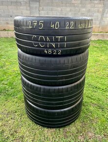 275/40 r22 letné CONTINENTAL 107Y XL - 2